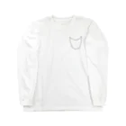 河内太陽の直売店舗のニセ胸ポケット Long Sleeve T-Shirt