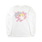 レオパとニシアフのケニーレインローズのcuteケニー服 ロングスリーブTシャツ