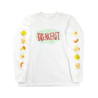 てばさきのbreakfast ロングスリーブTシャツ