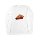 たべもの屋さんのCherry pie Long Sleeve T-Shirt