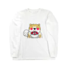 保護犬達の楽園オリジナルグッズのハッピー大吉くん Long Sleeve T-Shirt