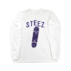 NIKORASU GOのスケボーデザイン「STEEZ」 ロングスリーブTシャツ