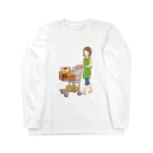 ショップ節子の節子のお買いもの Long Sleeve T-Shirt