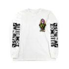 SAUNA ZOMBIESのSAUNAZOMBIES -CARTOON FRANKEN LONG SLEEVE T - ロングスリーブTシャツ