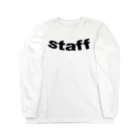 noguard_necoのstaff ロングスリーブTシャツ