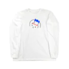 ふわふわ色emiのハッピーちゃん ロングスリーブTシャツ