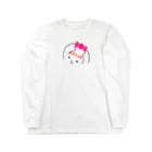 ふわふわ色emiのハッピーちゃん ロングスリーブTシャツ