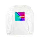 橘造園ＳＨＯＰのtawarazuの夕陽と宇和海 Long Sleeve T-Shirt