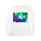 水草の色とりどりなガール Long Sleeve T-Shirt