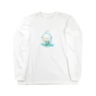 とらねこカフェのアマビエちゃん Long Sleeve T-Shirt