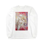 片翼の紅い宙の天使 Long Sleeve T-Shirt