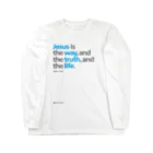 一羽のすずめのJesus Is Long Sleeve T-Shirt