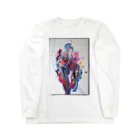 アオムラサキのWing of Hope 001 Long Sleeve T-Shirt