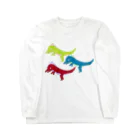 ハシナのラプトル Long Sleeve T-Shirt