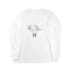 lazyeyeのおしゃれ　パブリックドメイン Long Sleeve T-Shirt