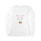 CHICHIPIのチェリーパイレシピ ロングスリーブTシャツ