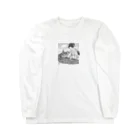 浮世絵はんの線路でお琴 Long Sleeve T-Shirt