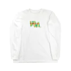 angel22のWＭ©︎(ポップチェック Long Sleeve T-Shirt