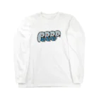 POPOPOPのPOPOPOP-ロゴ ロングスリーブTシャツ