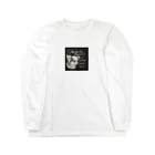 ぱすてるPOPの黒板わんにゃんのチワワのベルちゃん Long Sleeve T-Shirt