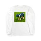 コナカマ通販SUZURI支店のCOW-2021 Long Sleeve T-Shirt