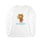 Atelier FunipoのThe Hungry Bear　ロゴあり Long Sleeve T-Shirt