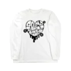 ぱにまる屋のドロドロハート Long Sleeve T-Shirt