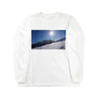 Haidoropnpの雪化粧 ロングスリーブTシャツ