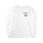 onehappinessのワイマラナー ONEHAPPINESS ワンポイント Long Sleeve T-Shirt