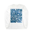 萩岩睦美のグッズショップの長T　雪夜　 Long Sleeve T-Shirt