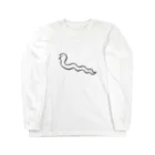 mikitoartのへび Long Sleeve T-Shirt