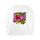 人食べるの「LOVE」 Long Sleeve T-Shirt