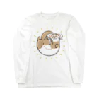 M&Bworksたかむらすずなのいたち仏さま　バタースコッチ Long Sleeve T-Shirt