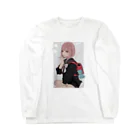 HAMU 'shopの喫煙ちゃん Long Sleeve T-Shirt