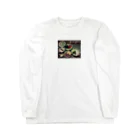 tmyunokiのyunokigama 器 陶器 プリント Long Sleeve T-Shirt