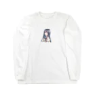 SAKURA スタイルの黒髪ロング女子 Long Sleeve T-Shirt