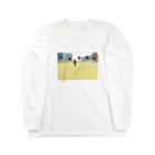 yurayura_yubuneの浜辺 Long Sleeve T-Shirt