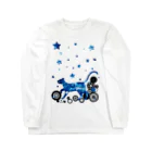 DSM/冴木みやこの宇宙猫と歯車 ロングスリーブTシャツ