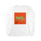 searchase(sachiyo.s)のanimal-blooming ヒョウ Long Sleeve T-Shirt