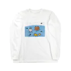 うさぎのラビーのお店の水浴び Long Sleeve T-Shirt