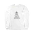 甘栗ショップの大仏くん Long Sleeve T-Shirt