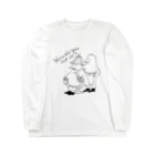 チューリップハット美髪店の帽子脱いでよ～ Long Sleeve T-Shirt