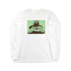 ZUNさんのオミセ。のドーナツペロリチャン！ Long Sleeve T-Shirt