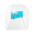 wokasinaiwoの突風に注意にゃ Long Sleeve T-Shirt