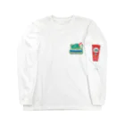 wokasinaiwoの練乳なシマ Long Sleeve T-Shirt