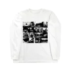 jordanniのlittle shopの新現実 - Collage Long Sleeve T-Shirt