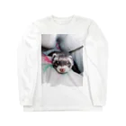 jordanniのlittle shopのKiki - Sleeping Long Sleeve T-Shirt