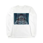 かけじくの見上げ鉄塔 Long Sleeve T-Shirt