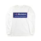 DRIPPEDのQAnon THE GREAT AWAKENING! Long Sleeve T-Shirt