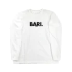 おもしろいTシャツ屋さんのBARI.KATA　バリカタ　鋼　ハガネ　九州　博多ラーメン　とんこつ ロングスリーブTシャツ